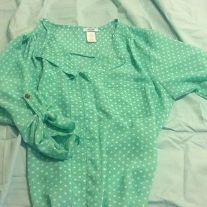 🤩Lite weight chiffon blouse.